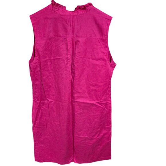 Lands End Fuchsia Pink Dress Size 12 Looks Like New - Picture 2 of 2